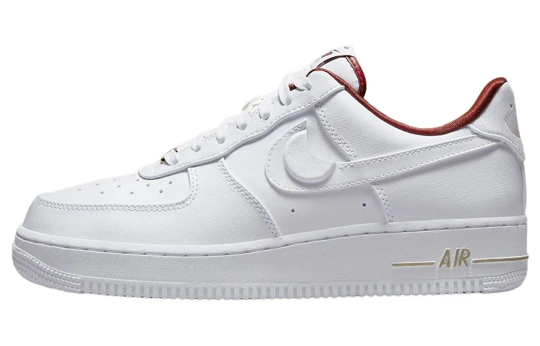 Nike Air Force 1 Low '07 Se Just Do It Summit White Team Red Women's