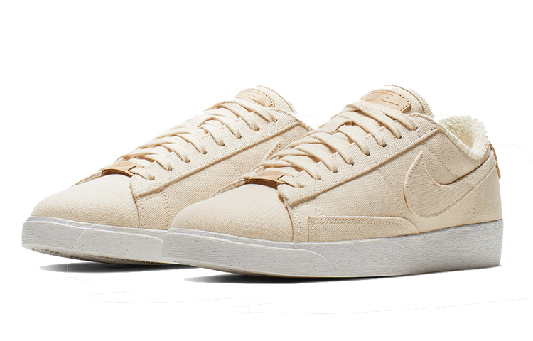 Женские кеды Nike Blazer LX Plant Color Collection (слоновая кость) — фото 3