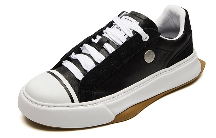 Женские кеды MIHARA YASUHIRO x FILA (черные) — фото 3