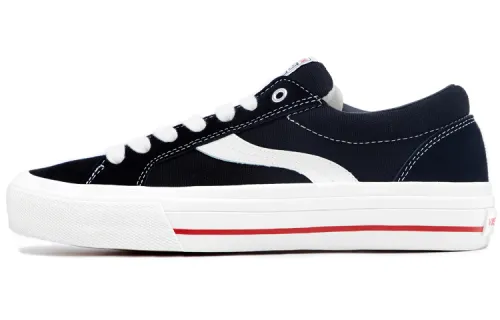 Vision Street Wear x ODDCIRKUS Astley Pro Canvas Comfortable Low top Skateboard Shoes Unisex Black