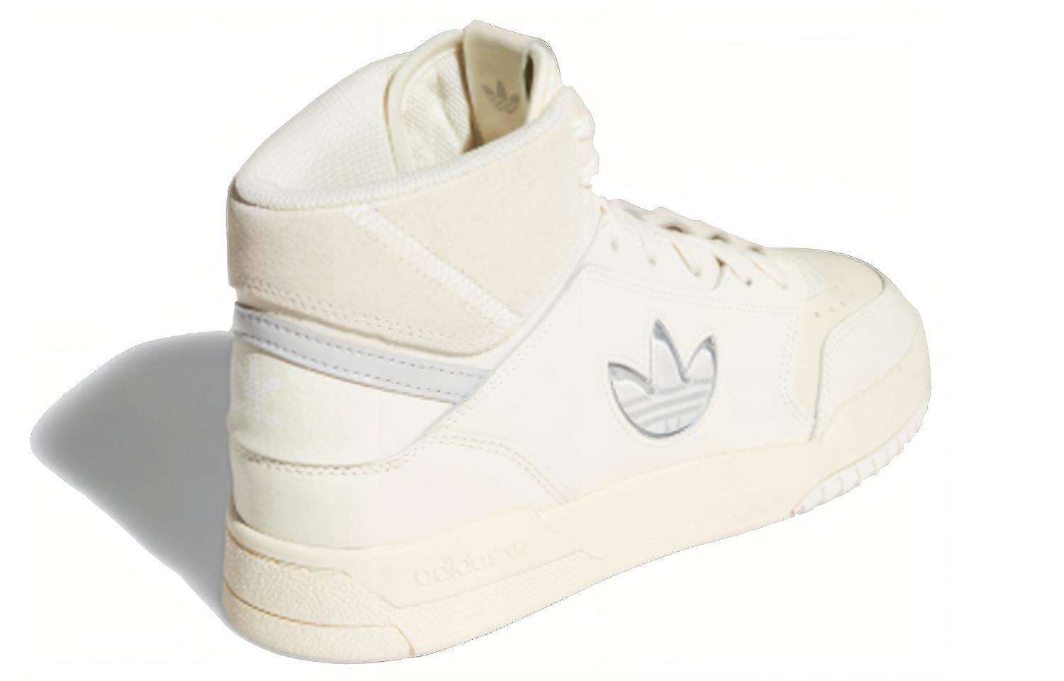 Женские кеды adidas originals Drop Step Xlt (бежевые) — фото 4