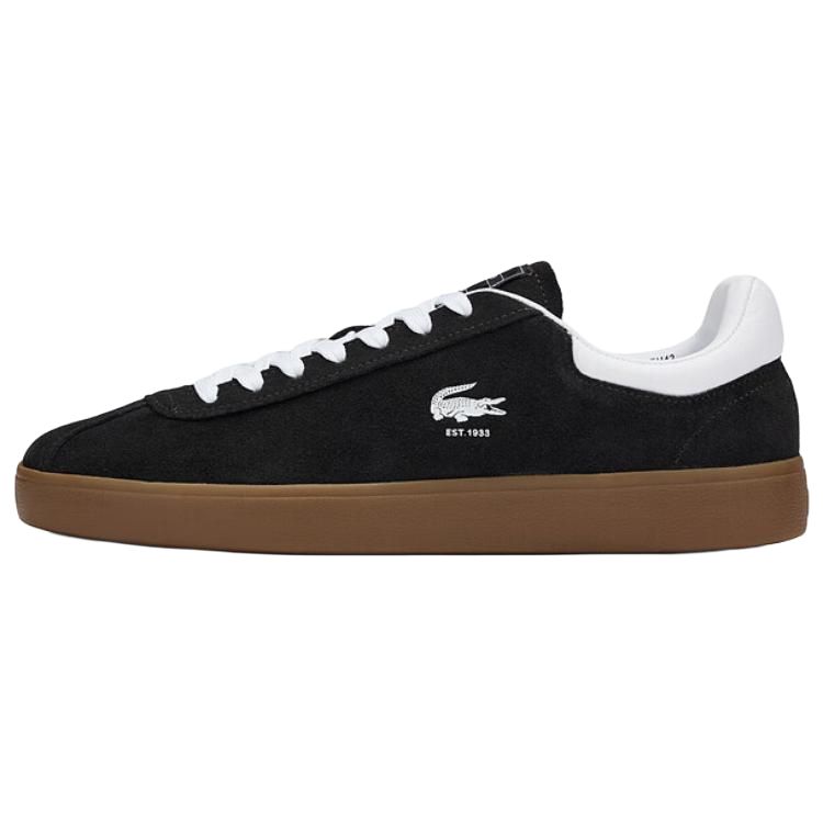 Мужские кеды LACOSTE BASESHOT (черные)