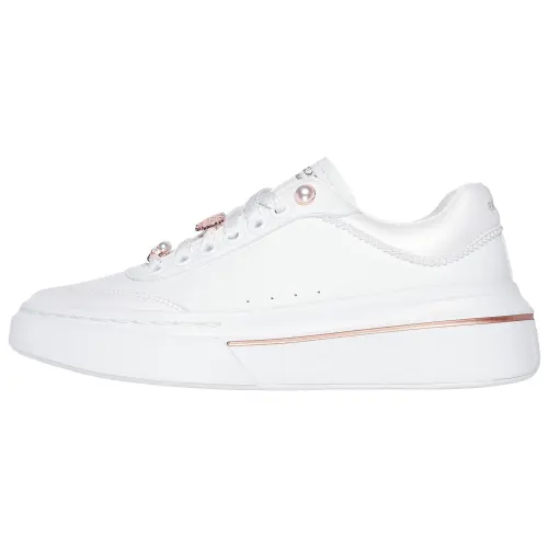 Skechers Cordova Classic Abrasion Resistant Low top Skateboard Shoes Women's White