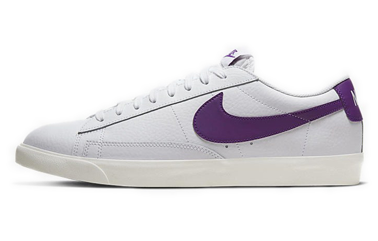 Кеды Nike Blazer "Voltage Purple" (бело-фиолетовые) — Белыйфиолетовый — фото 1