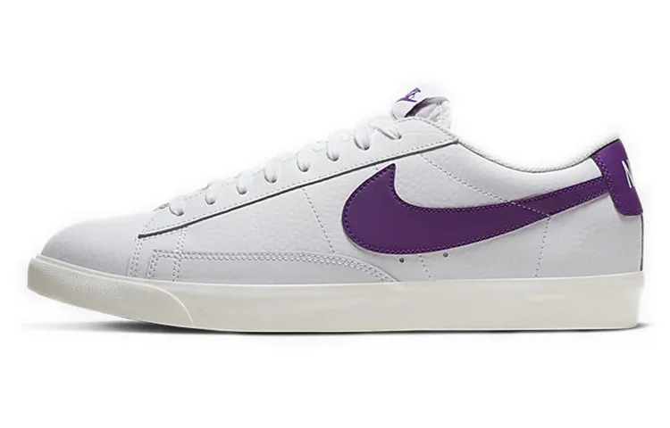 Nike Blazer Low Leather White Purple