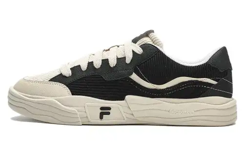 FILA FUSION Pop Ii Skateboarding Sneakers 'Black Beige'
