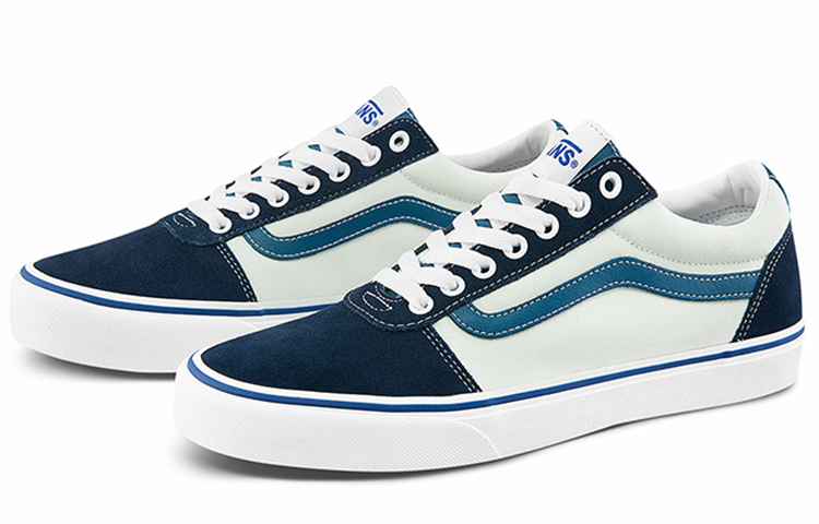 Кеды Vans Ward Active (сине-белые) — 蓝白莫兰迪色 — фото 2