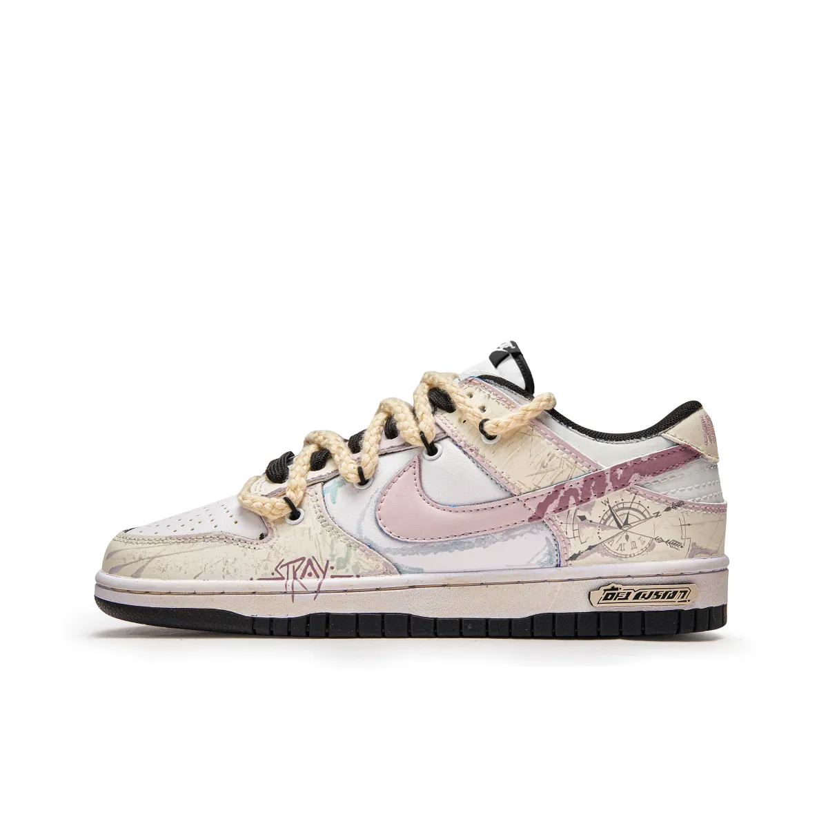 Nike Dunk Quick Dry Abrasion Resistant Low top Skateboard Shoes Unisex