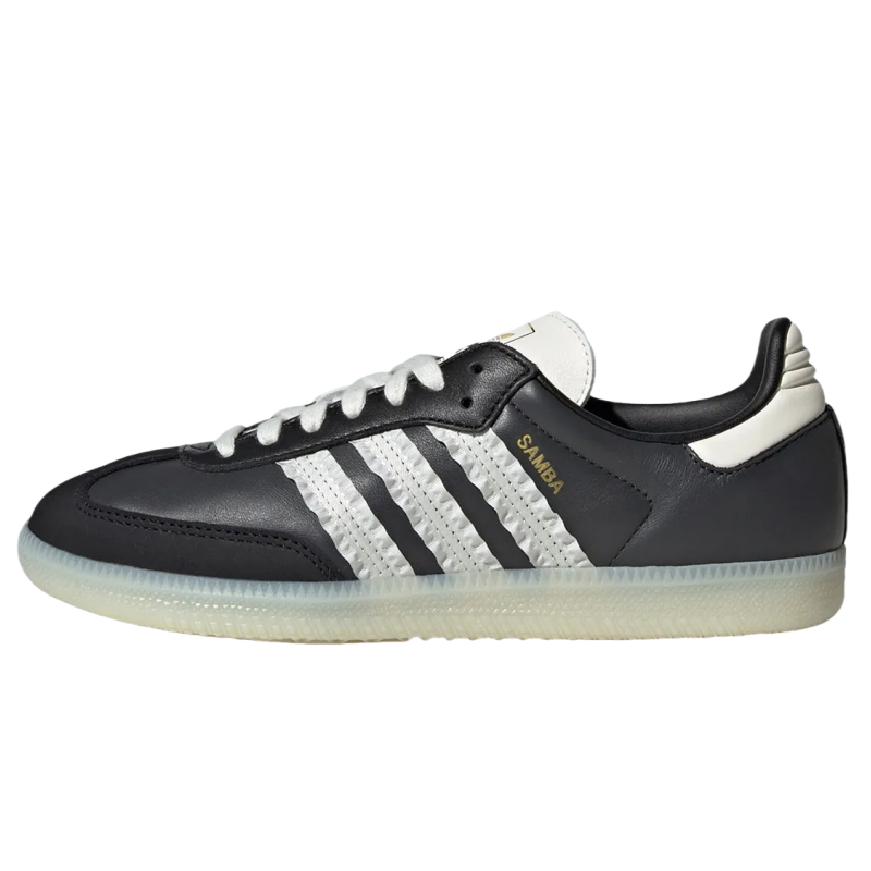 Женские кеды adidas originals Samba (черно-белые)