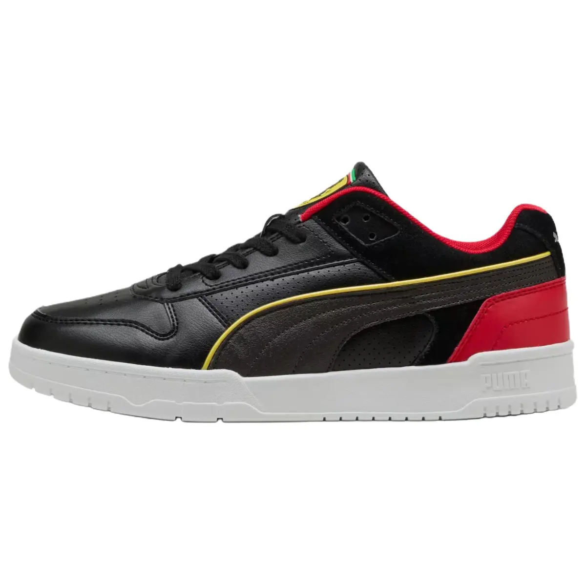 SCUDERIA FERRARI x PUMA RBD Game Low top Skateboard Shoes Women's Black Red
