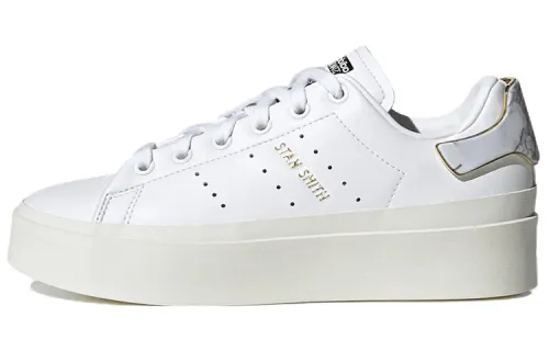 Adidas Stan Smith Bonega Cloud White Cloud White Gold Metallic Women's