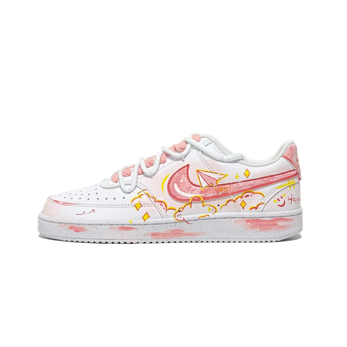 Nike Court Vision 1 Slip Resistant Abrasion Resistant Slip Resistant Abrasion Resistant Low top Skateboard Shoes Unisex