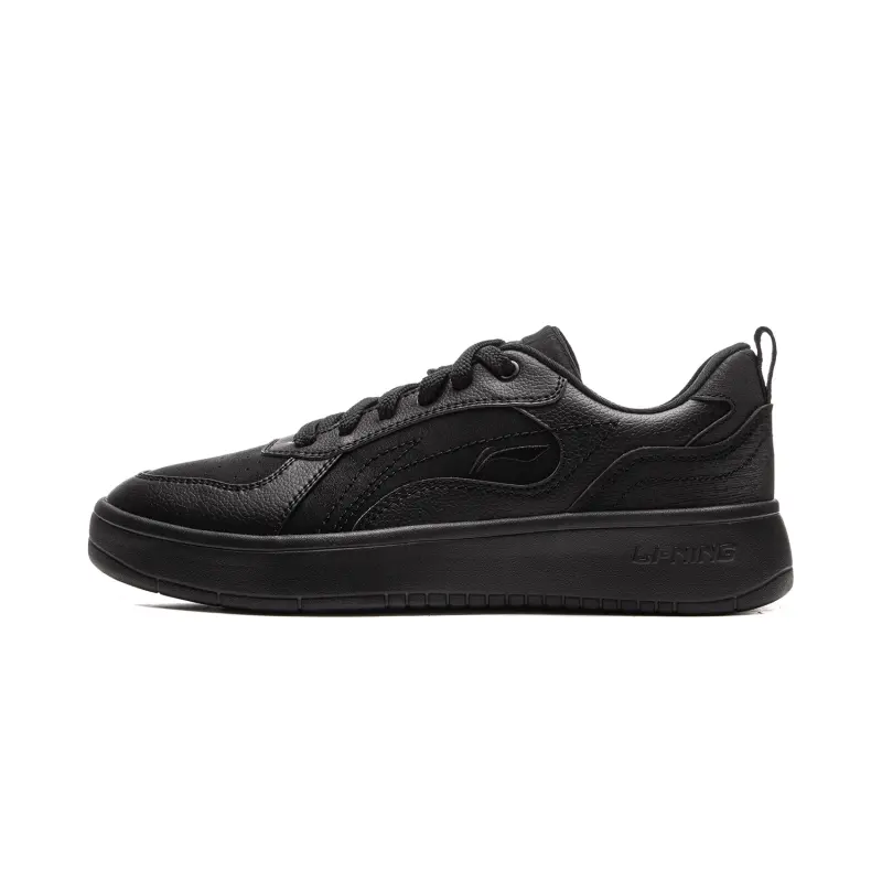 Li Ning Wheat Age Low top Skateboard Shoes Men's Black