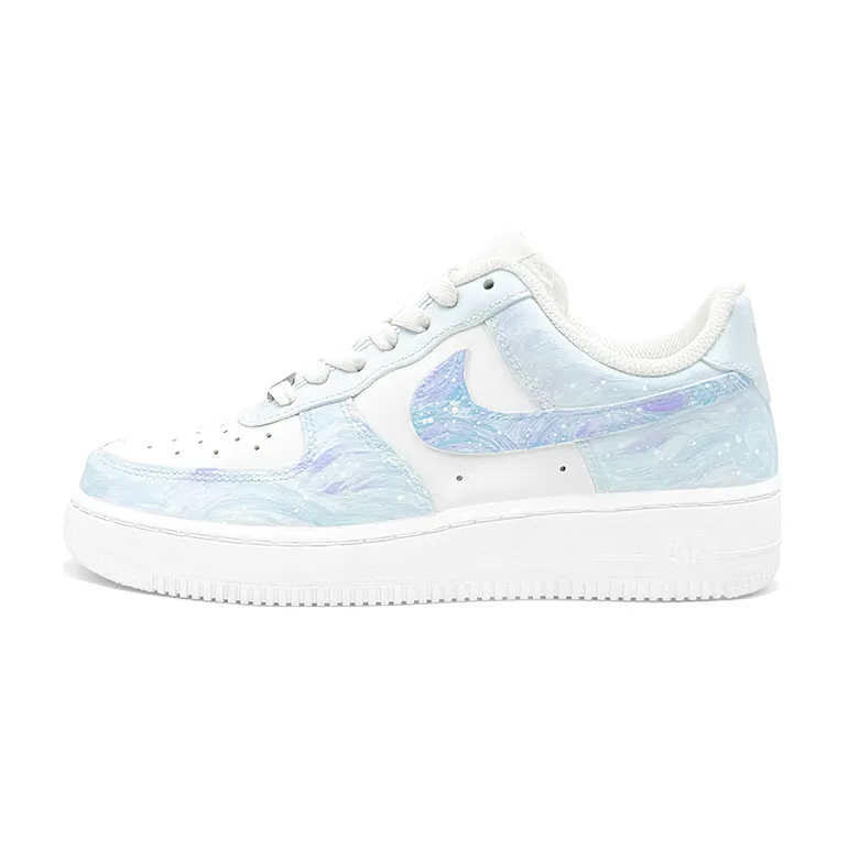 Nike Air Force 1 Galaxy Mystery, First Moon Culture Abrasion Resistant Balance Abrasion Resistant Balance Low top