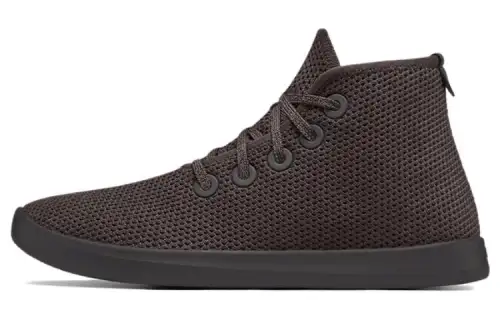 Allbirds Tree Toppers Slip Resistant Cushioning High top Skateboard Shoes Men's Charcoal Sand Gray