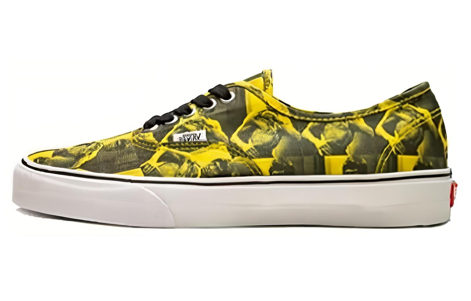 Vans Authentic Supreme Bruce Lee Yellow