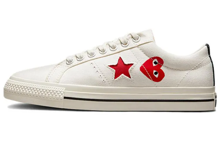 One Star Comme des Garçons Play x One Star Converse 'Cloud Dancer'
