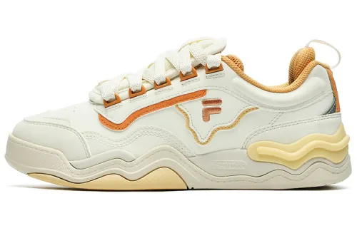 FILA FUSION Kick Sneakers 'White Orange' Women's