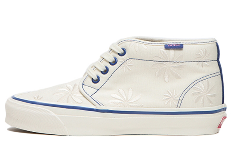 Vans Og Chukka Boot Lx Print White