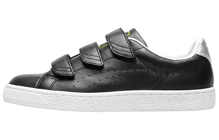 PUMA Basket Strap Explosive 'Black White' Women's