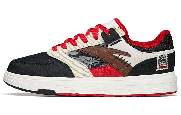 Anta Streetwear Collection Low top Skateboard Shoes Men's Red