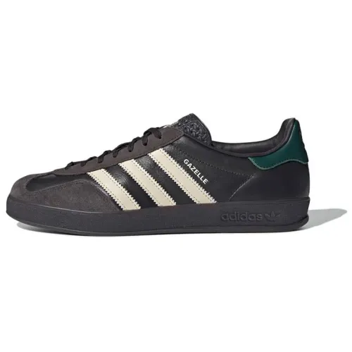 Adidas Gazelle Indoor Leather 'Black Brown Green'