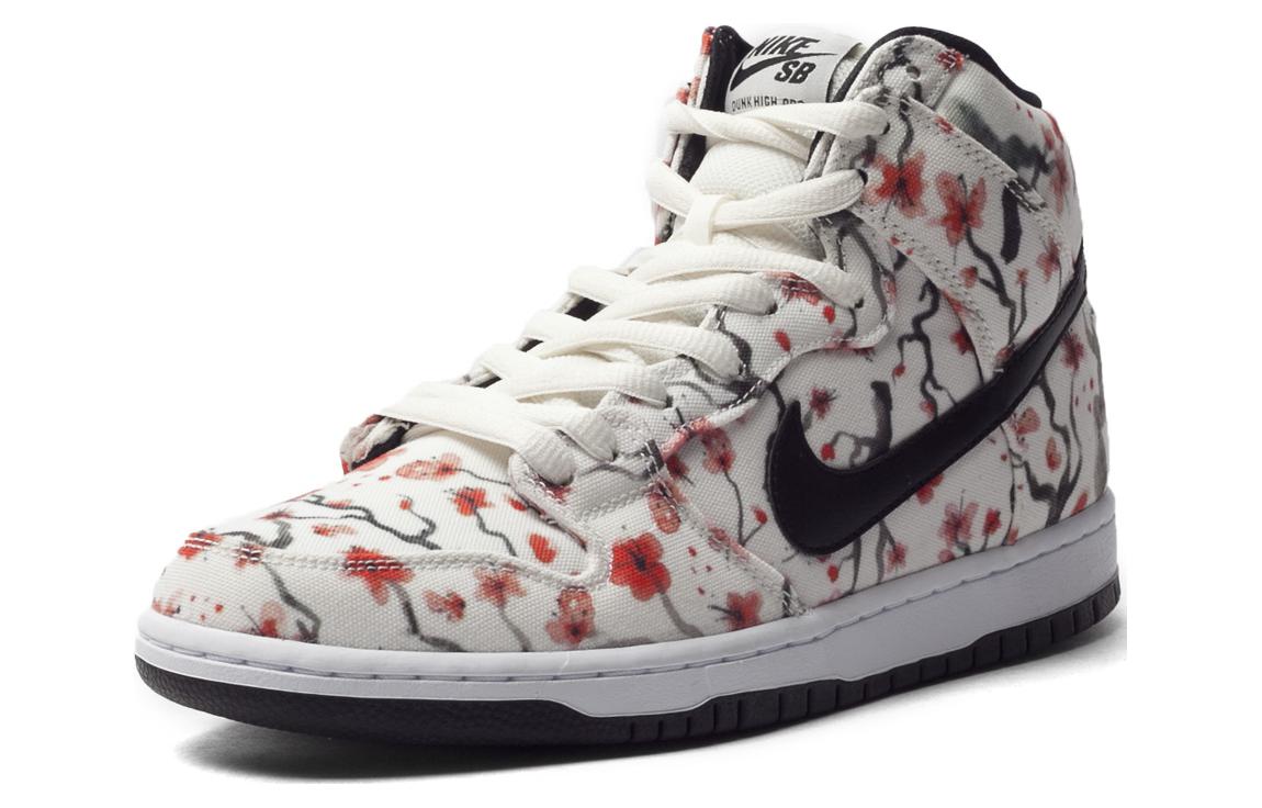 Женские кроссовки Nike Dunk SB Pro (белые) — 白色/樱花粉 — фото 2