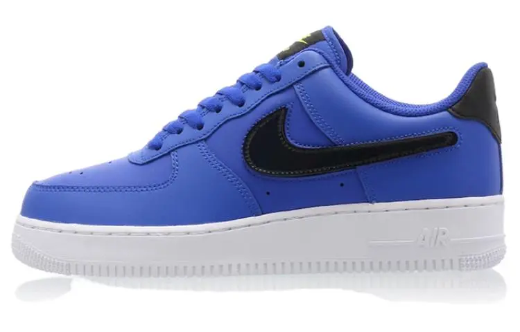 Nike Air Force 1 Racer Blue Vapor Green Air Force 1 Low top Skateboard Shoes Unisex Blue
