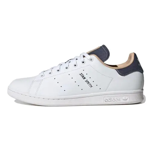 Adidas Originals Stan Smith Cushioning Low top Skateboard Shoes Men's White Blue
