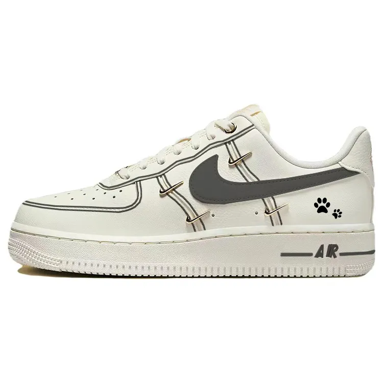 Nike Air Force 1 Fashion Low top Skateboard Shoes Women's White