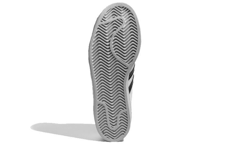 Женские кеды adidas originals Superstar Metal Toe (черно-белые с золотым) — фото 6