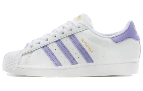 Adidas Superstar 'White Light Purple'