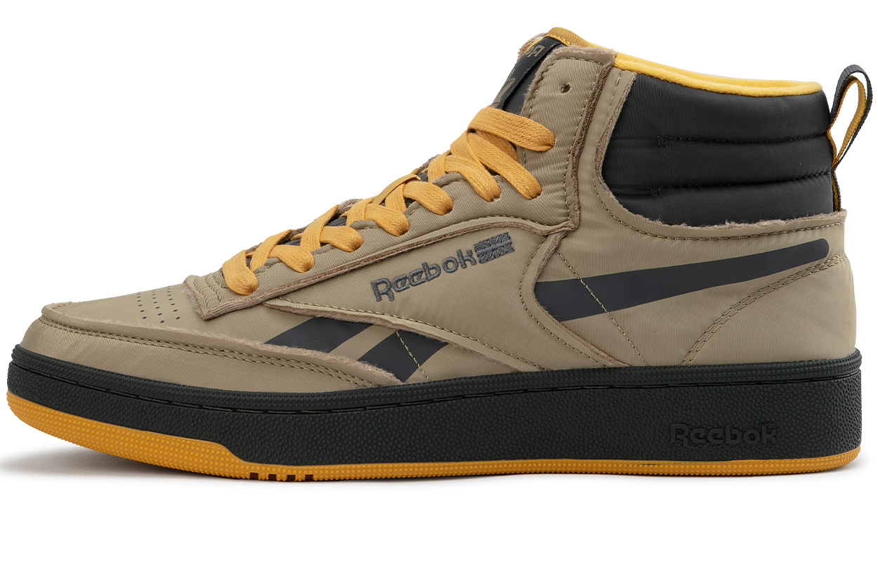 Кеды Reebok CLUB C 85 W+ MID (коричневые)