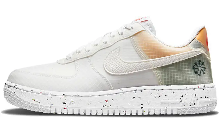 Nike Air Force 1 Low Crater White Orange