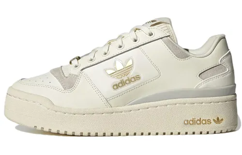 Adidas Originals Forum Bold Thick Sole Casual Skateboarding Shoes Beige Women's