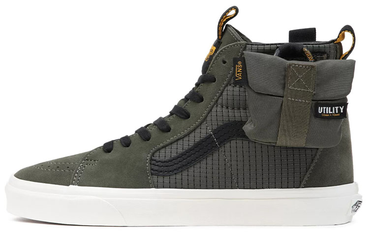Sk8 Vans-Hi Community 'Tactical Utility - Grape Leaf'