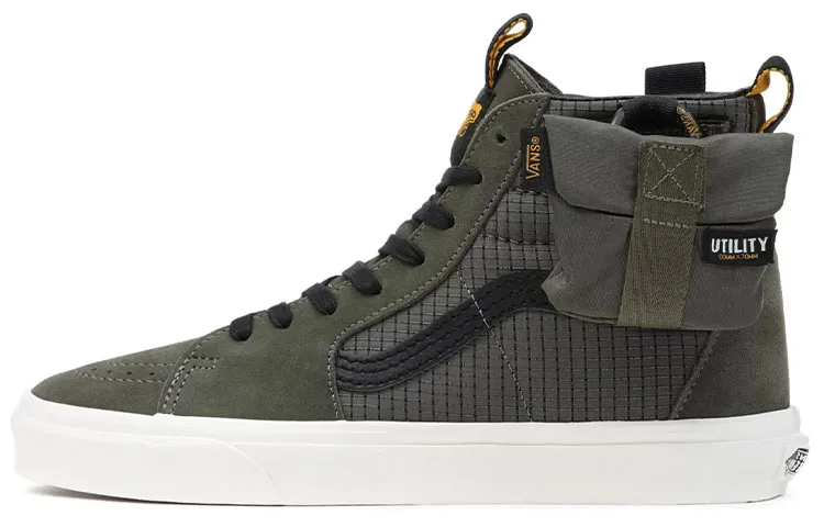 Sk8 Vans-Hi Community 'Tactical Utility - Grape Leaf'