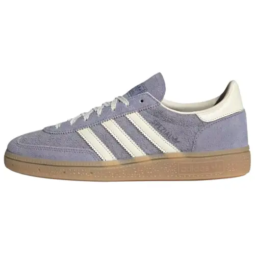 Adidas Originals HANDBALL SPEZIAL Comfortable And Lightweight Low top Skateboard Shoes Women's Purple White