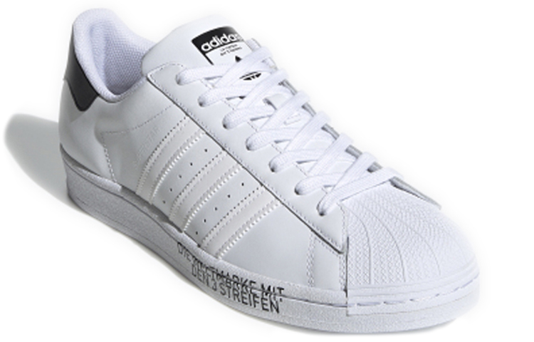 Кеды adidas originals SUPERSTAR (белые) — Белый / чёрный — фото 2