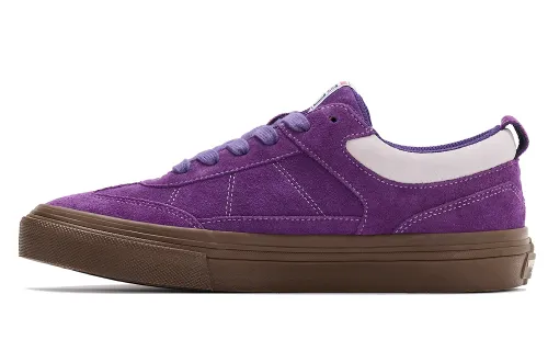 Vision Street Wear Chopper Suede Low top Skateboard Shoes Unisex Grape Purple