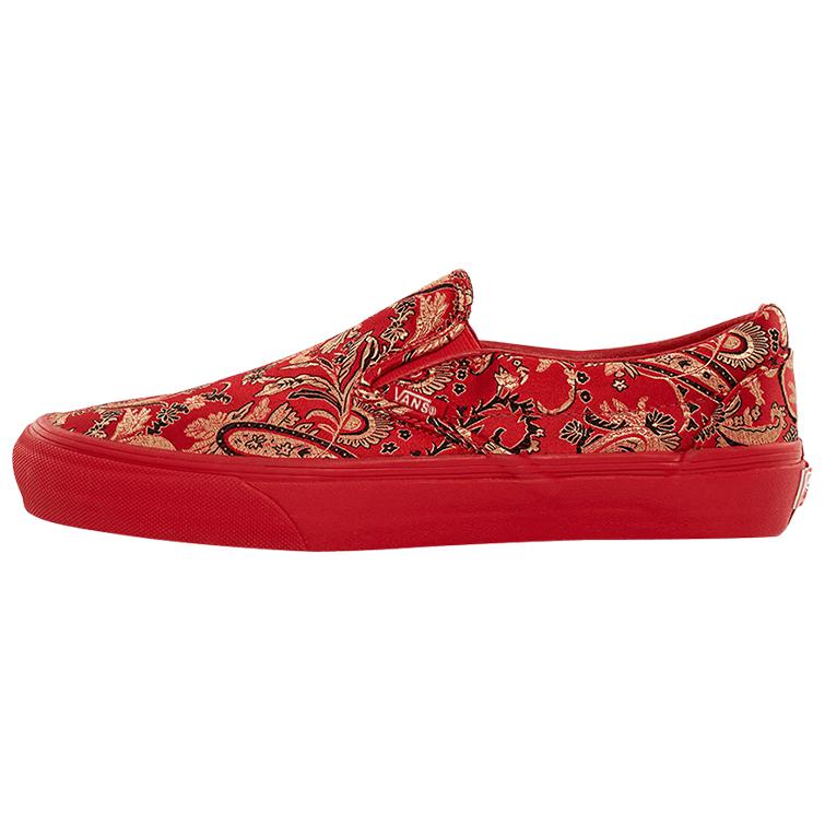 Слипоны Vans x Opening Ceremony Vault OG Slip-On LX (красные) — Красный — фото 1