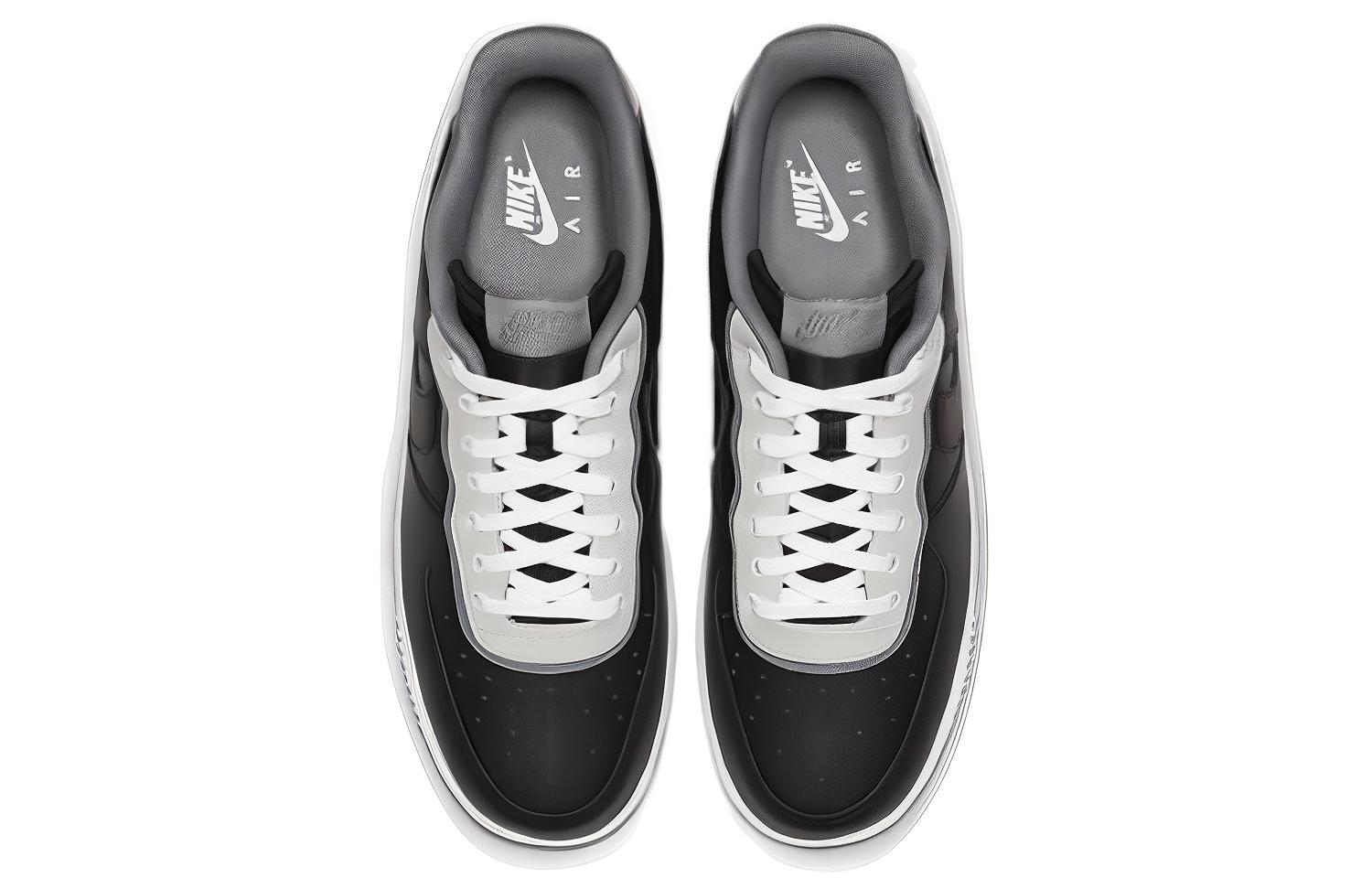 Мужские кроссовки Nike Air Force 1 07 LV8 1 (черные) — Чёрный — фото 4