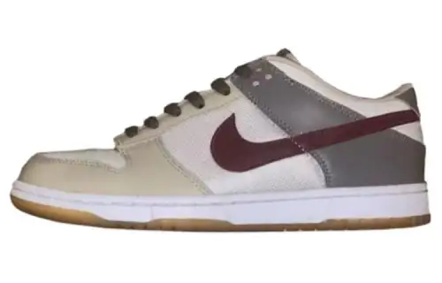 Nike Dunk Low Light Bone Rough Red