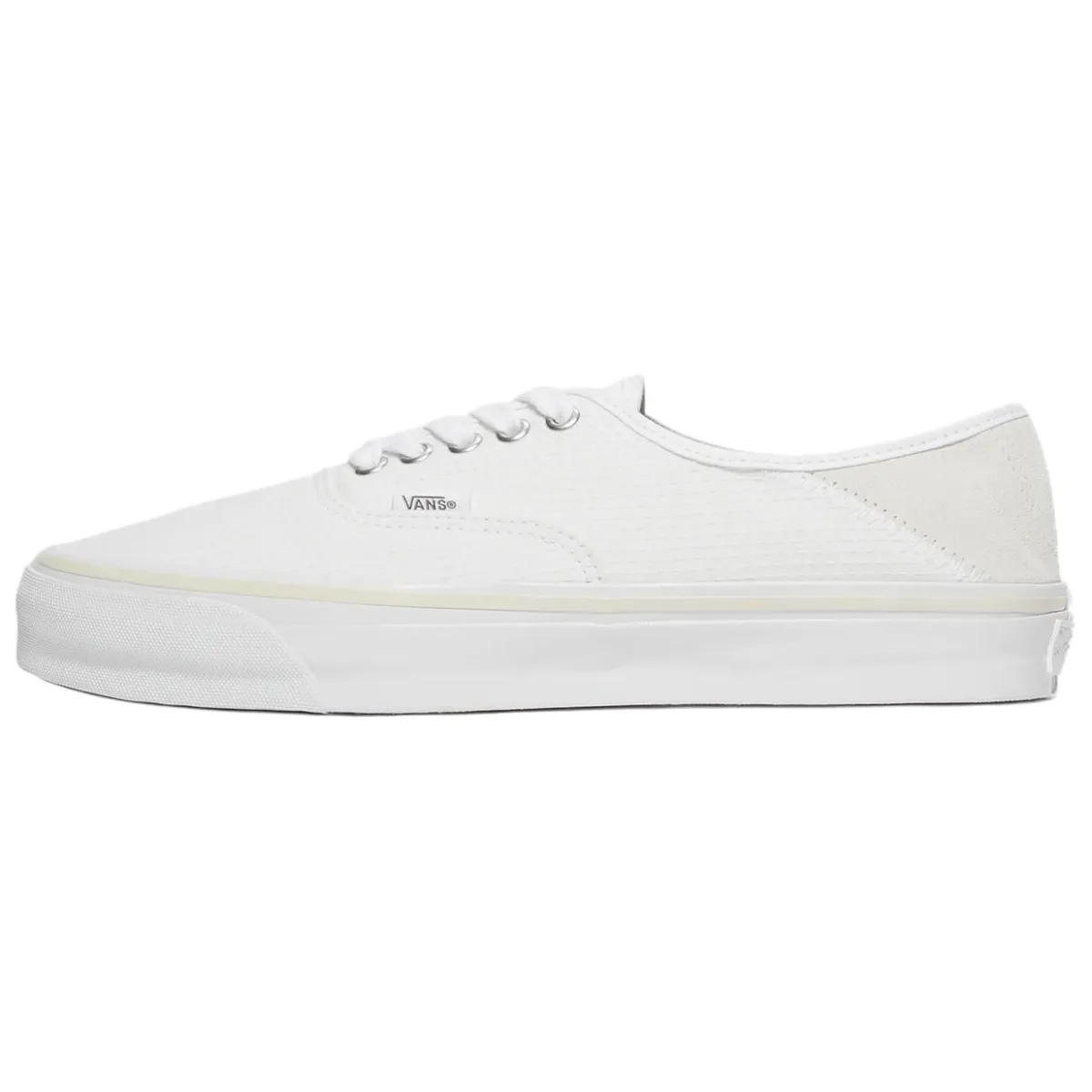 Vans Authentic 44 Abrasion Resistant Abrasion Resistant Low top Skateboard Shoes Unisex White