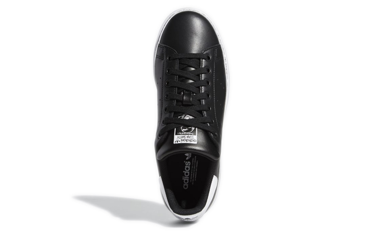 Женские кеды adidas originals STAN SMITH LOGO (черно-белые) — фото 5