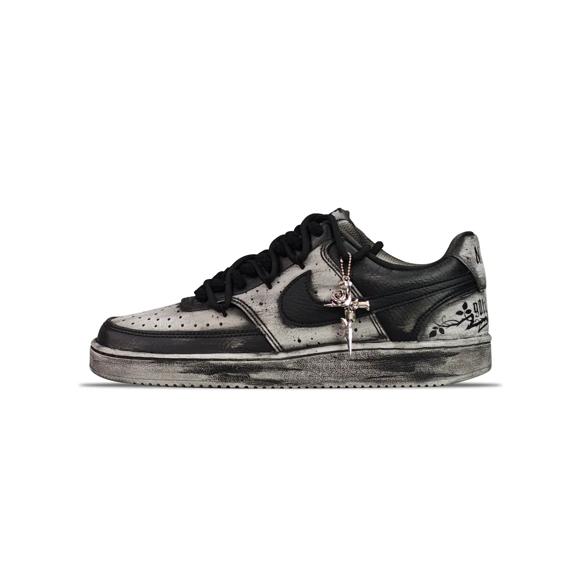 Nike Court Vision 1 LOW Next Nature Slip Resistant Cushioning Slip Resistant Cushioning Low top Skateboard Shoes Men's
