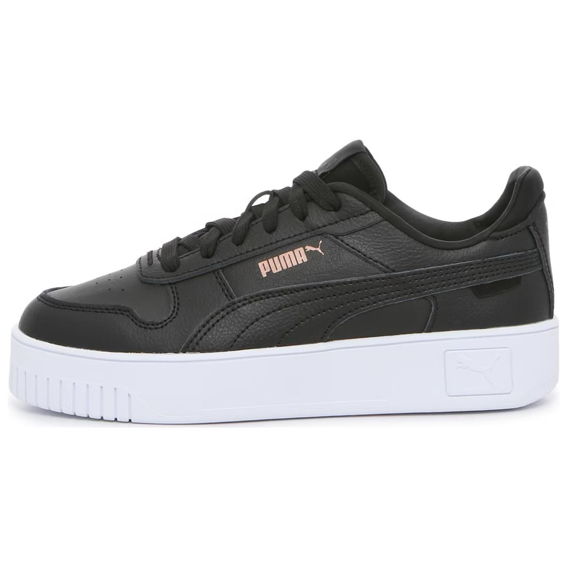 PUMA Carina Street Classic And Versatile Low top Skateboard Shoes Women's Black