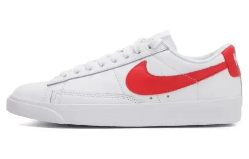Nike Blazer Abrasion Resistant Breathable Low top Skateboard Shoes Women's White