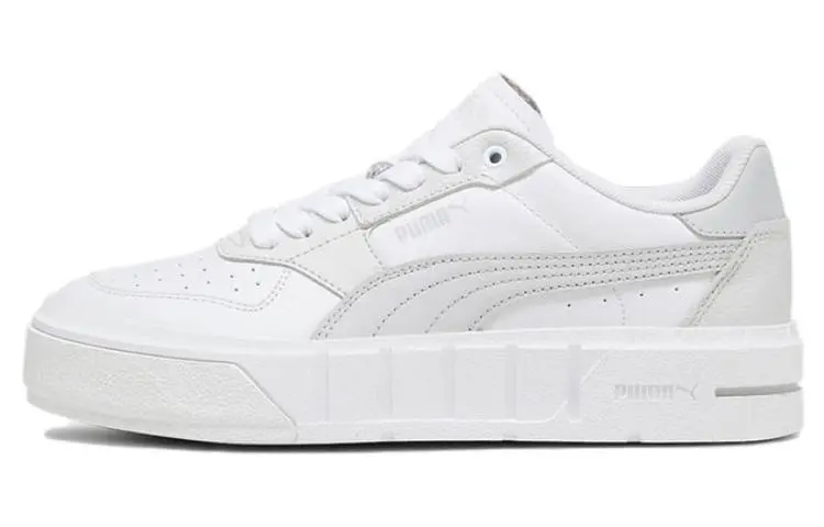 PUMA Cali Court Leather 'White Cool Light Grey' Women's