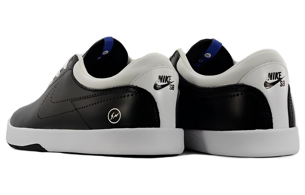 Мужские кеды Fragment Design x Nike Eric Koston SB (черно-белые) — фото 3